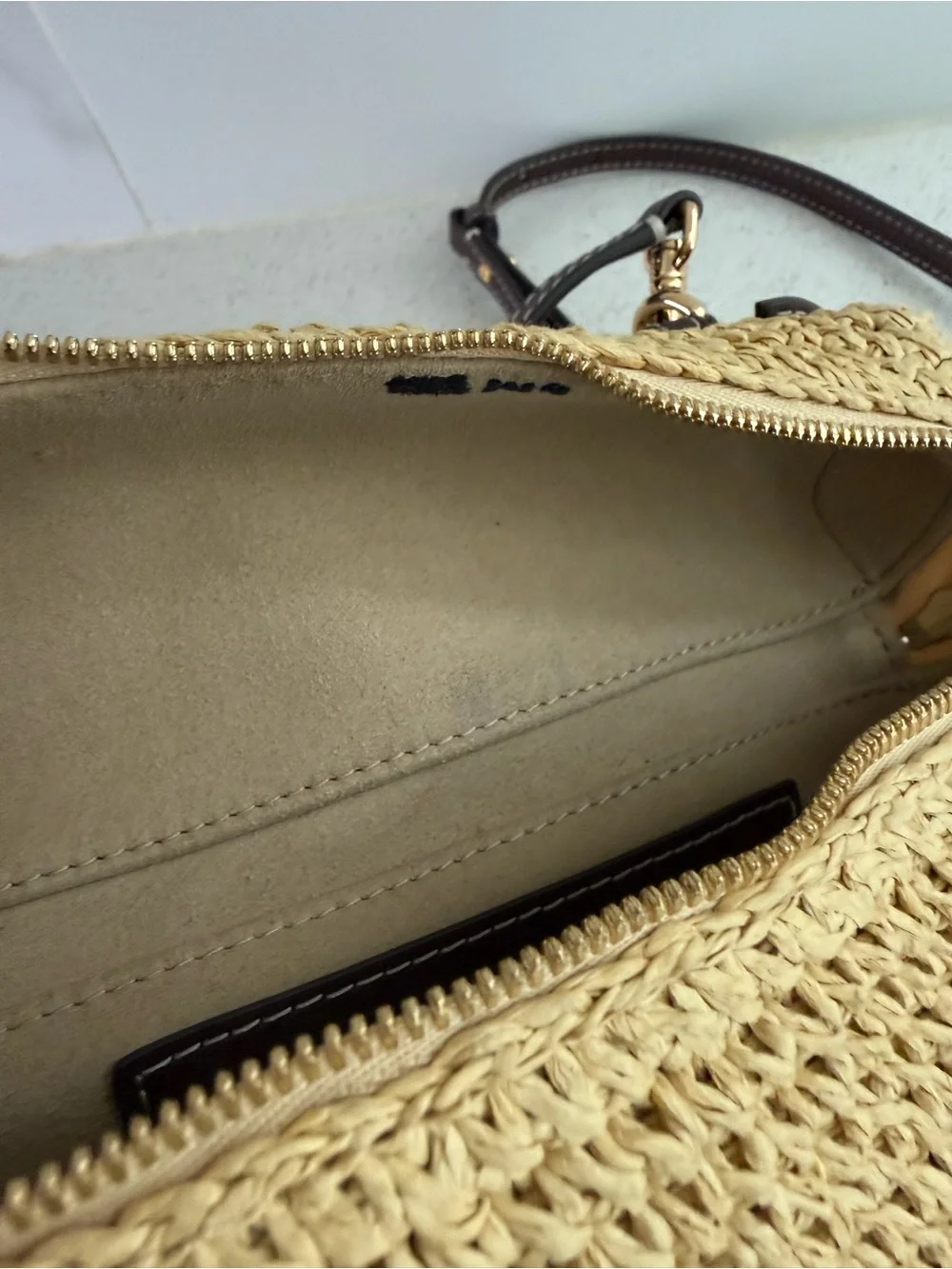 Tory Burch Romy Woven Vanity Bag - Picture 8 of 8